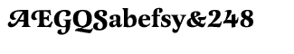 Serif fonts L-O: Latienne Swash CE Bold