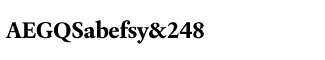 Serif fonts L-O: Laurentian Bold Package