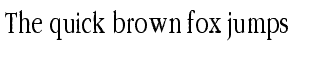 Serif misc fonts: Lefferts Corners