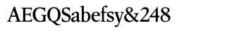 Serif fonts L-O: Leighton Bold