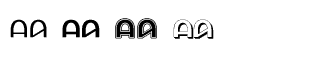 Retro fonts A-M: Letunical Volume