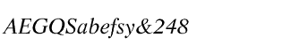 Serif fonts L-O: Life Italic