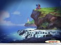 Movie wallpapers: Lilo Et Stitch rock wallpaper