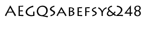 Sans Serif fonts: Lithos Pro Regular