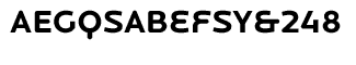 Sands Serif fonts J-Q: Locator Display Bold