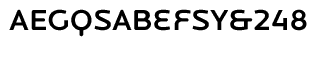 Sans Serif fonts: Locator Display Medium