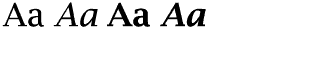 Serif fonts L-O: Lucida Bright Volume