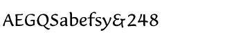 Serif fonts L-O: Lucida Casual