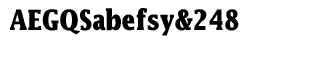 Serif fonts L-O: Lucida CE Bold Condensed