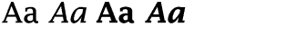 Serif fonts L-O: Lucida Fax Volume