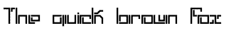 Retro misc fonts: Lyneous Linear BRK