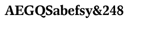 Serif fonts L-O: Magna CE Medium