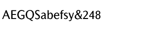 Sands Serif fonts J-Q: Mahsuri Sans Regular Package
