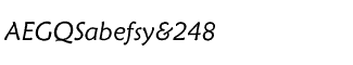 Sands Serif fonts J-Q: Maiandra GD Italic