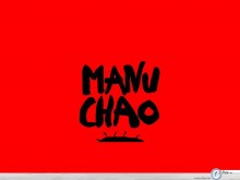 Manu Chao red wallpaper