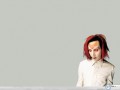 Music wallpapers: Marilyn Manson red head wallpaper