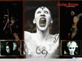 Music wallpapers: Marilyn Manson scream wallpaper
