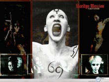 Marilyn Manson scream wallpaper