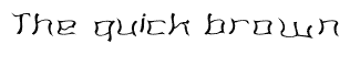 Handwriting misc fonts: Martiansspacewarpedmydad