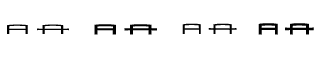 Futuristic fonts A-P: Mata Volume