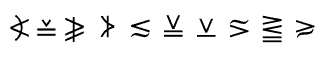 Symbol fonts E-X: Math & Technical 01