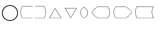Symbol fonts E-X: Math & Technical 06