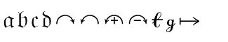 Symbol fonts E-X: Mathematical Pi 2