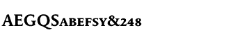 Serif fonts L-O: Maxime Bold Small Caps