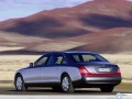 Maybach in sand wallpaper