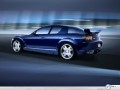 Mazda wallpapers: Mazda RX8 blue blur wallpaper