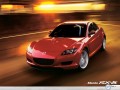 Mazda RX8 wallpapers: Mazda RX8 in light house wallpaper