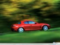 Mazda RX8 wallpapers: Mazda RX8 red high speed wallpaper