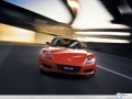 Mazda RX8 wallpapers: Mazda RX8 red in garage wallpaper