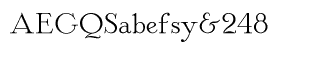 Serif fonts L-O: McKenna Handletter NF