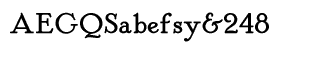 Serif fonts L-O: McKenna Handletter NF Bold