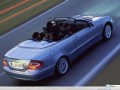 Mercedes Class Clk Cabriolet high speed wallpaper