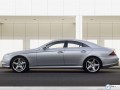 Mercedes wallpapers: Mercedes Class Clk Coupe side view wallpaper