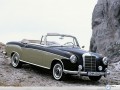Mercedes History wallpapers: Mercedes History in mountains wallpaper