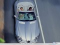 Mercedes Slr Mac Laren top view  wallpaper