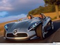 Mercedes wallpapers: Mercedes Sport Concept down the road wallpaper