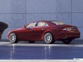 Mercedes Sport Concept wallpapers: Mercedes Sport Concept red side view wallpaper