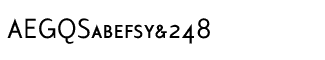 Retro fonts M-Z: Mercury Small Caps