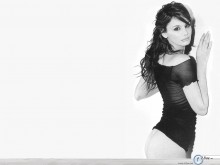 Michela Bruni ass naked black white wallpaper