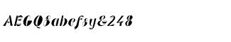 MICMAC fonts: MICMAC Italic