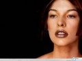 Milla Jovovich wallpapers: Milla Jovovich perfect lips wallpaper