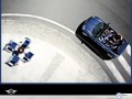 Mini Cooper S Cabrio wallpapers: Mini Cooper S Cabrio driving in circles wallpaper
