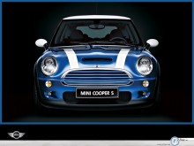 Mini Cooper S front profile wallpaper