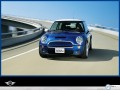 Rover wallpapers: Mini Cooper S in turn of road wallpaper
