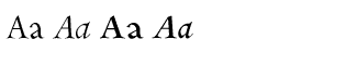 Symbol fonts E-X: Mini Pics Directional st