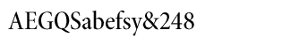 Minion fonts: Minion Pro Medium Condensed Subhead